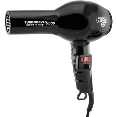 Image of ETI Turbo Dryer 3500 Barbershop Edition Black