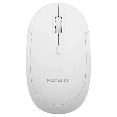 Image of Macally BTDYNAMOUSE W, 3 button optical mouse with Bluetooth, white