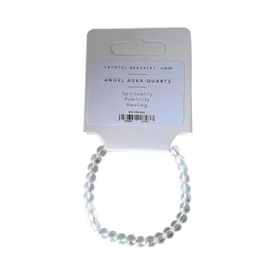 Image of VIE Crystal Bracelet, 6mm, Angel Aura Quartz