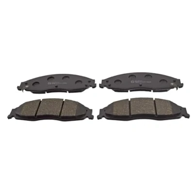Image of 88959947, 88959947SK1, 88967250 Brake pad set BLUE PRINT ADA104241 Front Axle with acoustic wear warning