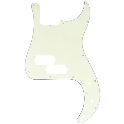 Image of Musiclily Pro 13 Hole P Bass Pickguard for JPN Fender Japan 4 String Precision Bass, 3Ply Ivory