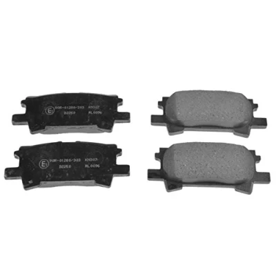 Image of 0446648030, 0446648040, 0446648060, 0446648090 Brake pad set BLUE PRINT ADT342154 Rear Axle LEXUS: RX II