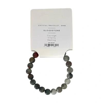 Image of VIE Crystal Bracelet, 8mm, Bloodstone
