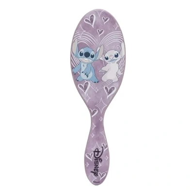 Image of WetBrush Original Detangler Hair Brush With Ultra Soft Intelliflex Bristles to Gently Separate Knots Ease, Wet Is Gentle on Hair, For All Types, Disney Love, Lilo and Stitch