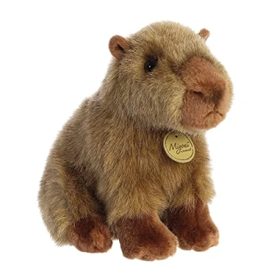 Image of Aurora 26385, 26375, MiYoni Capybara, 9In, Eco friendly soft toy, Brown