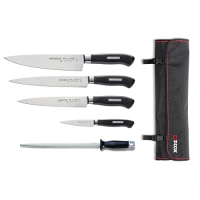 Image of Dick Knives S903 Active Cut Knife Set with Wallet, Black