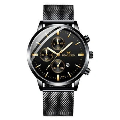 Image of MICGIGI Men&#039;s Watches Business Waterproof Quartz Watch with Utra Thin Stainless Steel Strap
