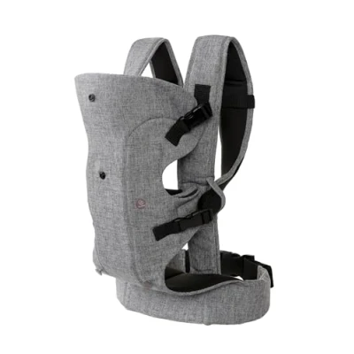 Image of Dreambaby Journey Baby Carrier 3 Way Facing for Newborn &amp; Older Babies 3.5kg 15kg / 7.5 lbs 33 Grey. Features Wider Base Better Hip ergonomics