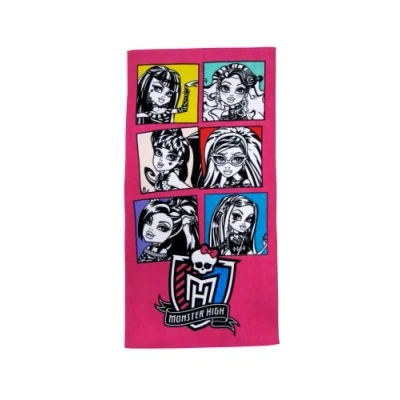 Image of CTI Monster High Beauty 040452 Beach Towel 75 x 150 cm