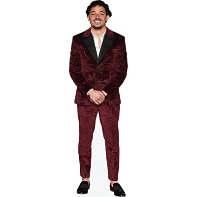Image of Anthony Ramos (Burgundy Suit) Life Size Cutout