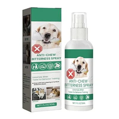 Image of Firulab No Spray for Dogs Natural to Stop Chewing 1.1 Fl Oz Bitter Dogs, Dog Deterrents Puppies and Cats