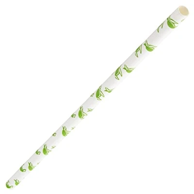 Image of Utopia Turtle Paper Straws 8inch Pack of 250