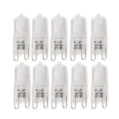 Image of ShuoHui G9 Halogen Light Bulb Warm White 40 W 230 V Pack of 10