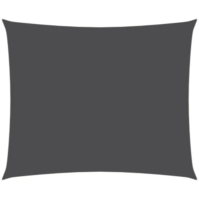 Image of vidaXL Sunshade Sail Oxford Fabric Rectangular 2.5x3.5 m Anthracite