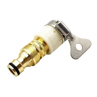 Image of 23mm Quick Threaded Tap Connector Car Garden Water Hose Pipe Kitchen Faucet Mixer