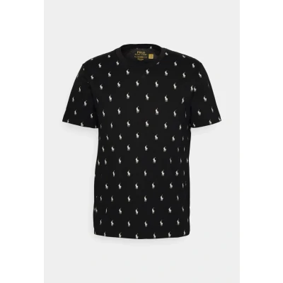 Image of Polo Ralph Lauren CREW Sleep Pyjama top, Men&#039;s, Size: XXL, Black
