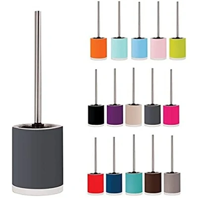 Image of MSV Cagliari Toilet Brush Ceramic Soft Touch Grey