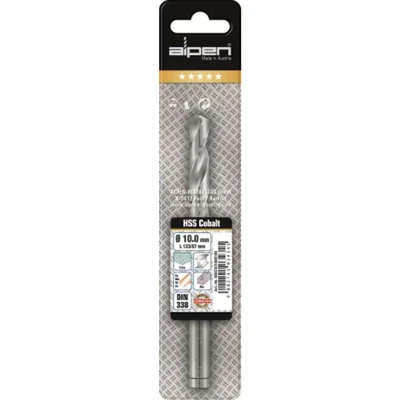 Image of Alpen 62300450100 HSS ECO DIN 338 RN C Cobalt Jobber Drill Bits, Grey, 4.5 mm