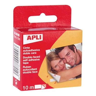 Image of APLI 100 x Double Sided Tape 12mm 10m