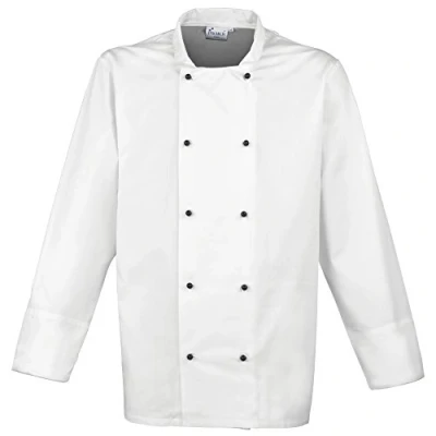 Image of Premier Cuisine Long Sleeve Chef&#039;s Jacket White 2XL