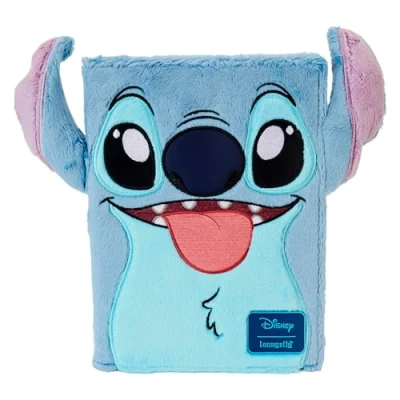 Image of Loungefly Disney Stitch Plush Journal