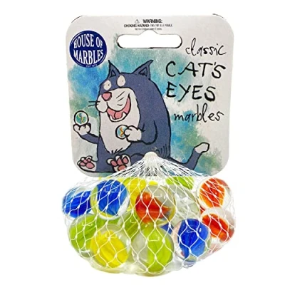 Image of House of Marbles Cat&#039;s Eyes Net Bag Marble