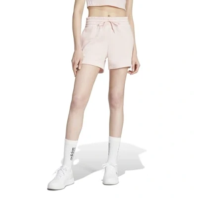 Image of adidas Sportswear Essentials Small LOGO Shorts Sports shorts, Women&#039;s, Size: XS, Sandy pink
