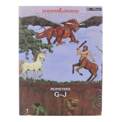 Image of Wizkids D&amp;D Classic Collection Miniatures Prepainted Monsters G J Boxed Set