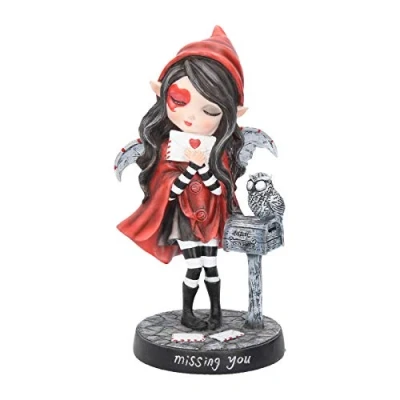 Image of Nemesis Now Missing You Figurine 24cm Red
