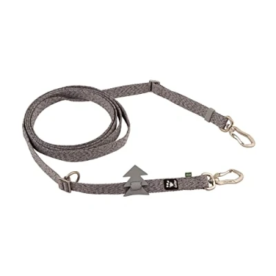 Image of Hurtta Multi Length ECO Dog Leash, BlackBerry, 3.5 10 ft x 3/4 in