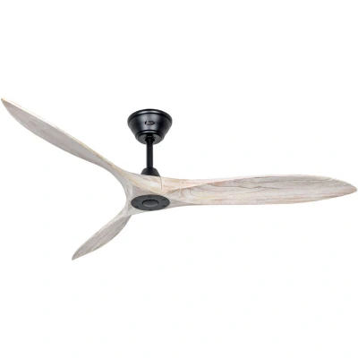 Image of CASAFAN Eco Airscrew Ceiling Fan, Rotor Blade 1520 mm, White/Matt Black