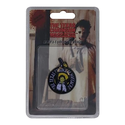 Image of The Texas Chainsaw Massacre Limited Edition Pin Badge