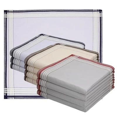 Image of Betz 12 piece Cloth Handkerchiefs LEO 4 Men 100% Cotton 40x40 cm Dessin 02