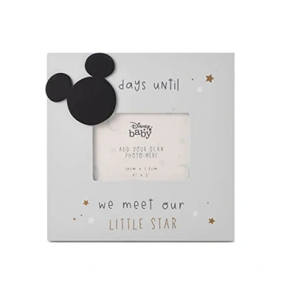 Image of Widdle Gifts Disney Baby Scan Countdown Photo Frame Little Star Mickey Mouse 0436