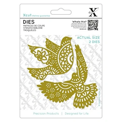 Image of Xcut Dies (2 Pieces) Ornate Dove, Multi, One Size
