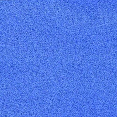 Image of Melody Jane Dolls House Royal Blue Self Adhesive Carpet Miniature Wall to Flooring