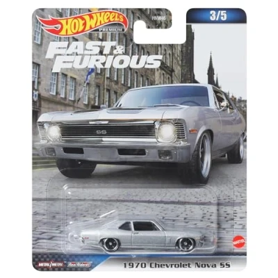 Image of Fast and Furious Chevrolet Nova SS 1970 Diecast model scale 1:64 length 7 cm