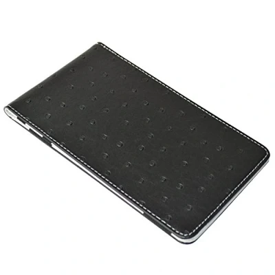 Image of On Par Premium Golf Scorecard Holder Ostrich, Black/White