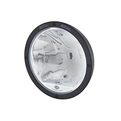 Image of HELLA 1F8 007 560 401 Halogen/Halogen Spotlight Luminator Metal 24/12V Round Reference number: 50 Bolted clear diffusing Lens Colour: Crystal Cable: 800mm left/right