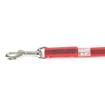 Image of Color &amp; Gray Super Grip Leash with Handle, 14 mm x 2 m, Red