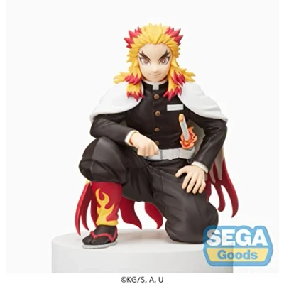 Image of SEGA Demon Slayer: Kimetsu no Yaiba PM Perching Figure Kyojuro Rengoku Hashira Meeting