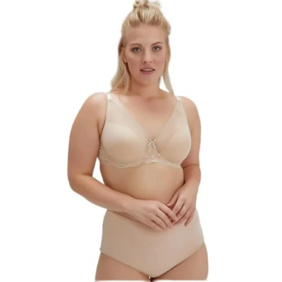 Image of Dagi Women&#039;s Underwire Minimiser Bra Minimizer, Beige, 40D