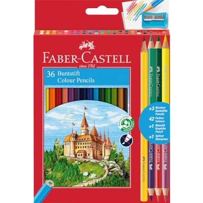 Image of Faber Castell 110336 Coloured Pencil, 36 Pieces