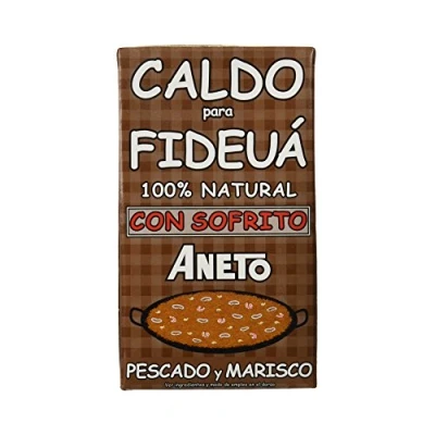 Image of Aneto Natural Broth for Fish and Seafood Fideuah 1L