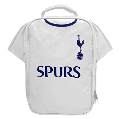 Image of THFC Official Tottenham Hotspur Spurs Crest Shirt Shaped Lunch Bag for School