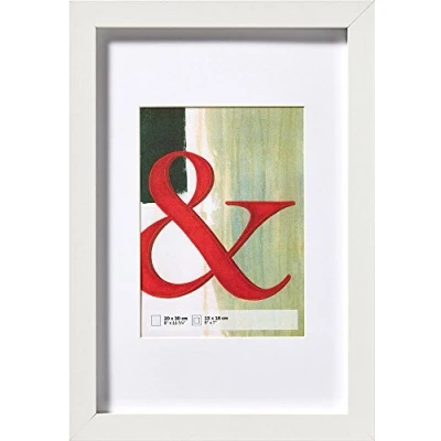 Image of walther Design Picture Frame White 15 x 20 cm Stockholm Wooden EA520W