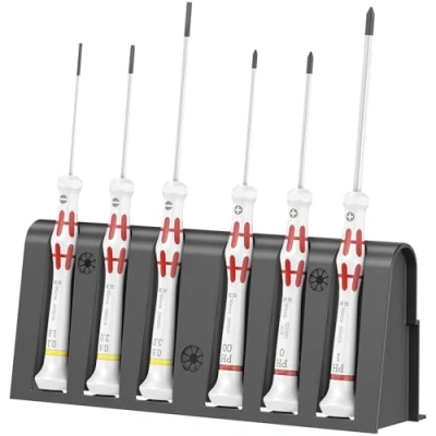 Image of Wera Kraftform Micro Special Edition 1 Screwdriver Set 6 Piece Slotted Phillips