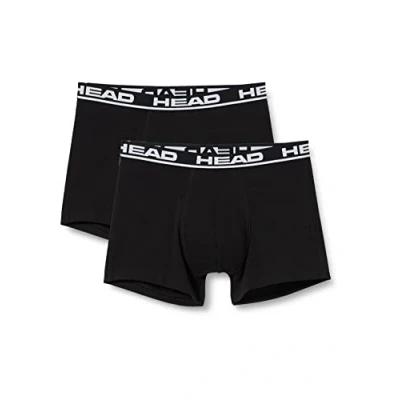Image of HEAD Men&#039;s BOXER, Black, M (pack of 2)