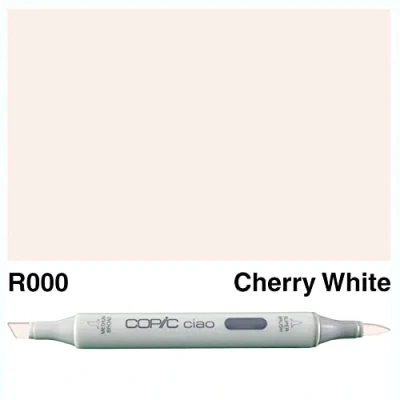 Image of COPIC Ciao Coloured Marker Pen (R 000) Cherry White, For Art &amp; Crafts, Colouring, Graphics, Highlighter, Design, Anime, Professional Beginners, Supplies Colouring Books
