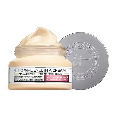 Image of IT Cosmetics Confidence in a Cream, Hydrating and Anti Ageing Moisturiser
